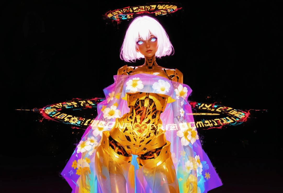 Spring Woman Avatar Glowing Springs II by StellaAI on DeviantArt