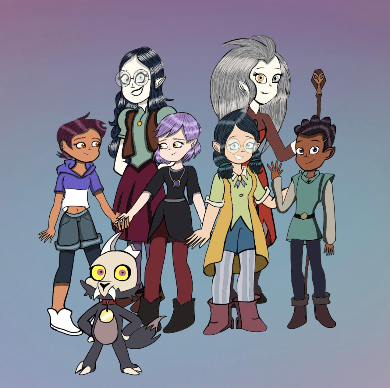 Owl House Characters By Ilovesansesmittens On DeviantArt owl-house-characters-by-ilovesansesmittens-on-deviantart