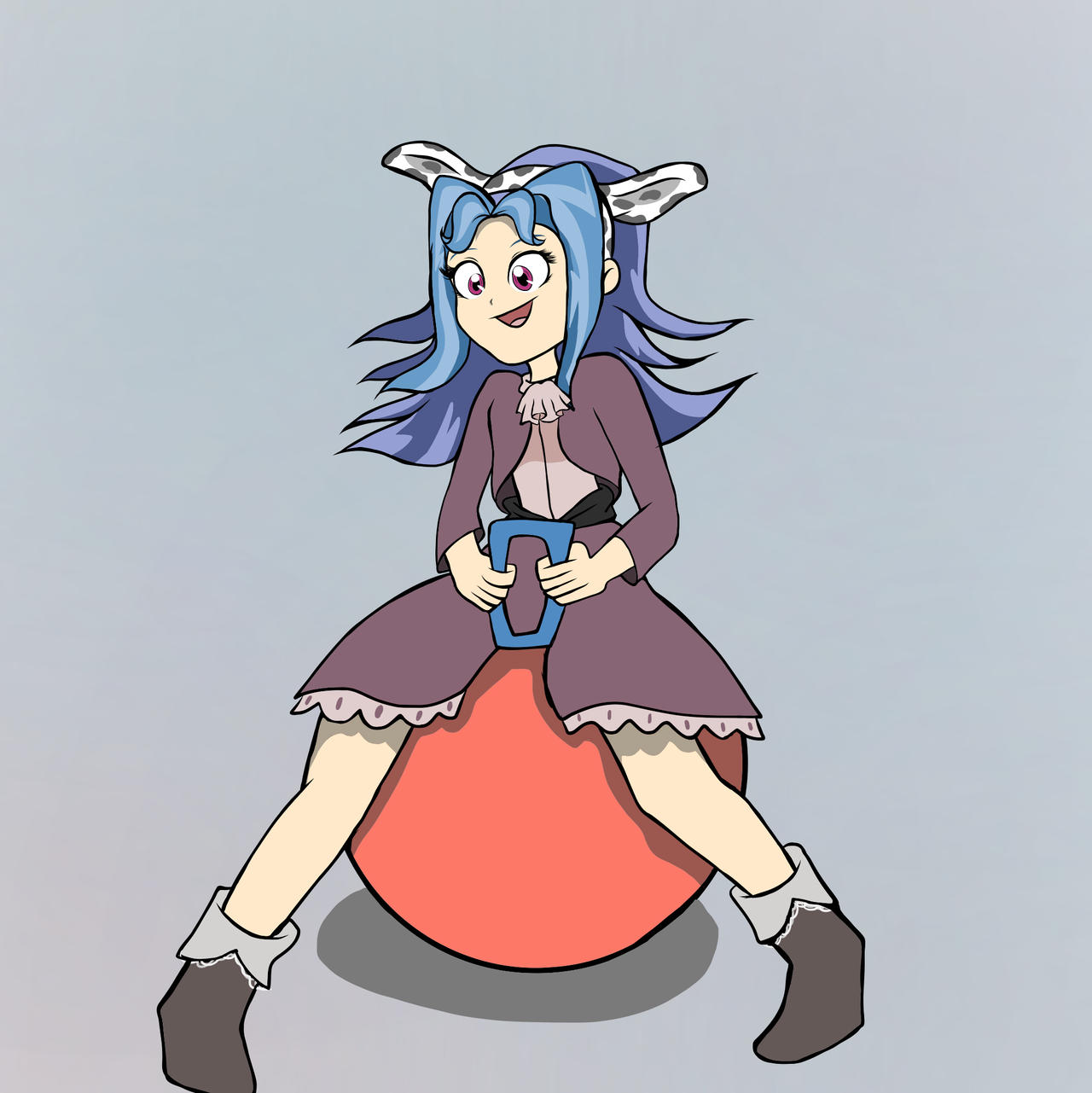 Cute Anime Girl Bouncing On Ball By Ilovesansesmittens On DeviantArt cute-anime-girl-bouncing-on-ball-by-ilovesansesmittens-on-deviantart