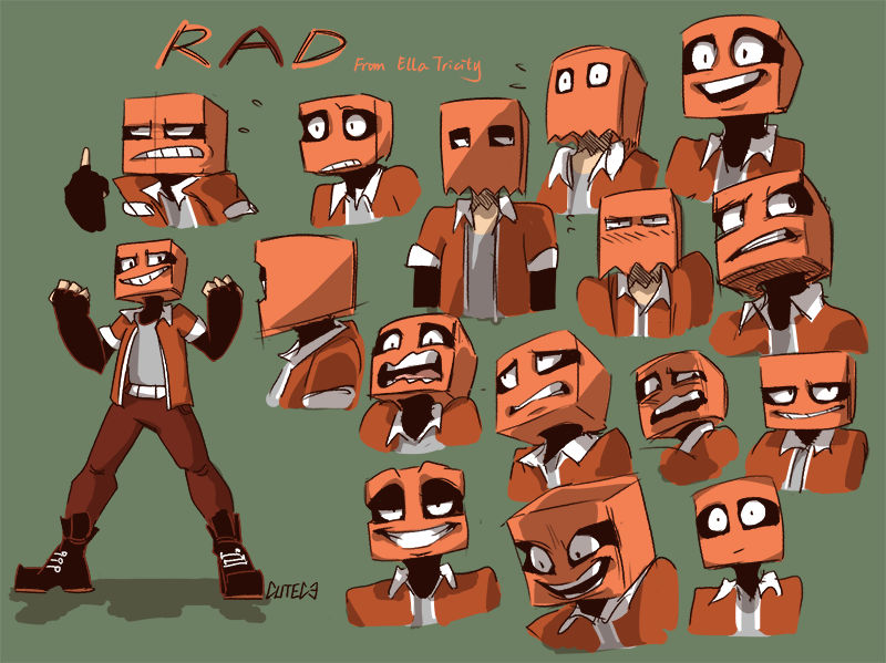 Rad Character Designs by CuteC3 on DeviantArt