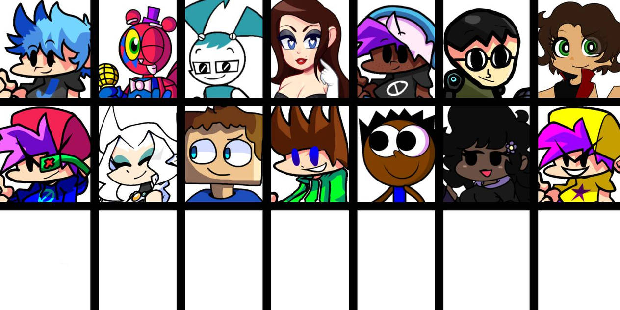 Fnf Ccl (fnf) I add 6 OC (custom night) (collab) by Jervinmarlon22 on DeviantArt