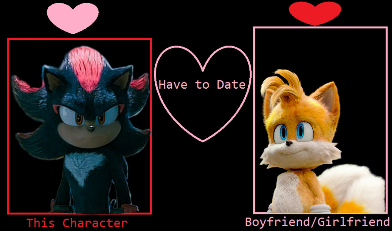 Shadowfriendly Deviantart Tails What if Shadow Dates Tails? by martasvds on DeviantArt