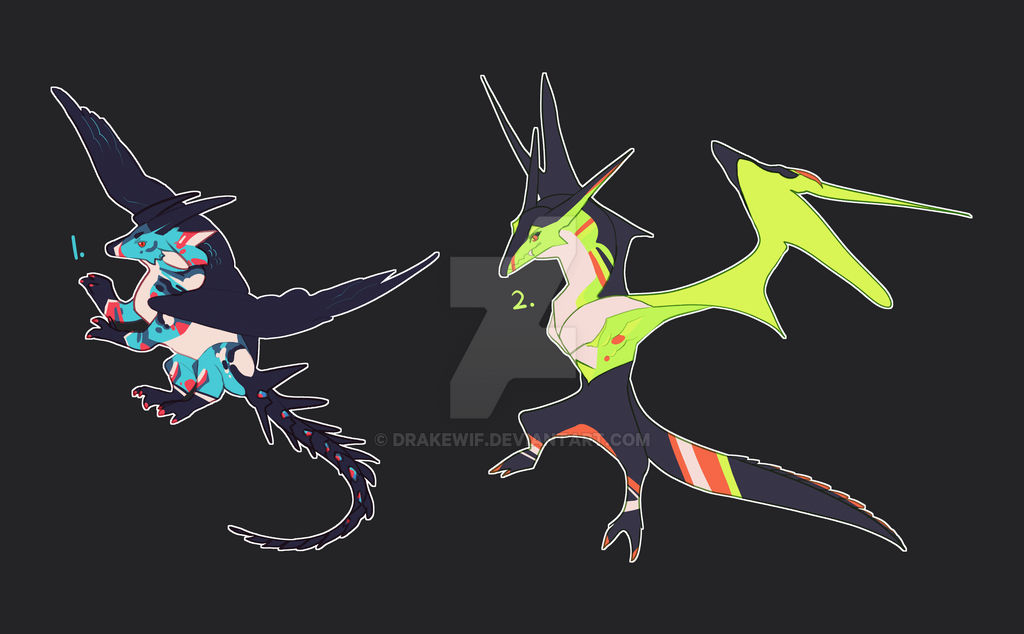 dragon duo 3 (open) by drakewif on DeviantArt