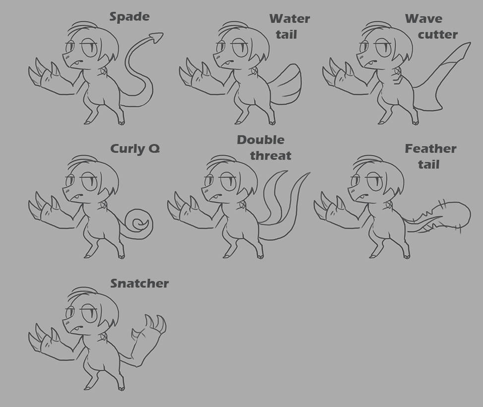 Deviantart Tail Mutation Kohoard tail mutation list by The-Gij on DeviantArt