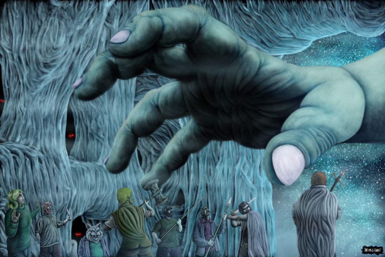 The Giant Hand by LucasCGabetArts on DeviantArt