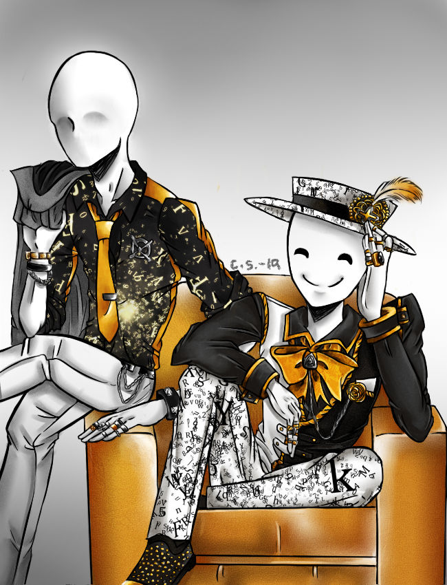 Aurelian Rhapsody_Slenderman and Splendorman by crescentshadows19 on ...