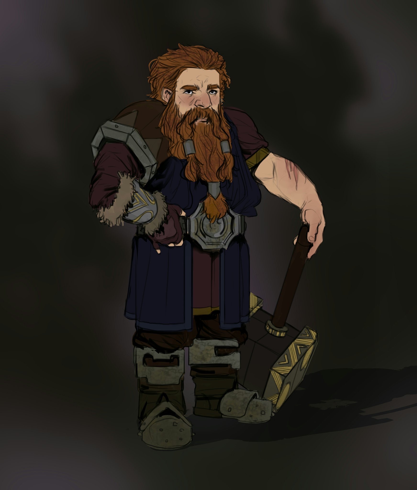 Fantasy Dwarf by ViniSolerf on DeviantArt