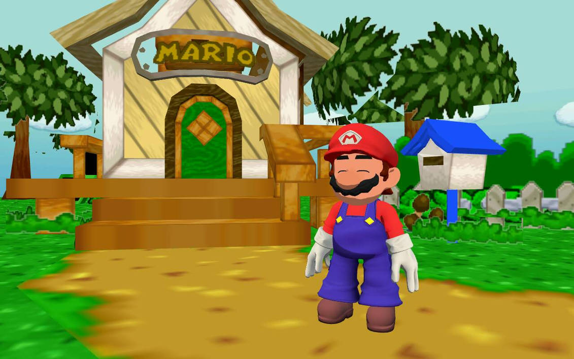 Mario Hom Mario happy home by lucasvicentedasilva on DeviantArt