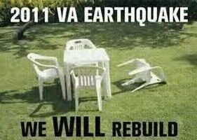 Earthquake in VA