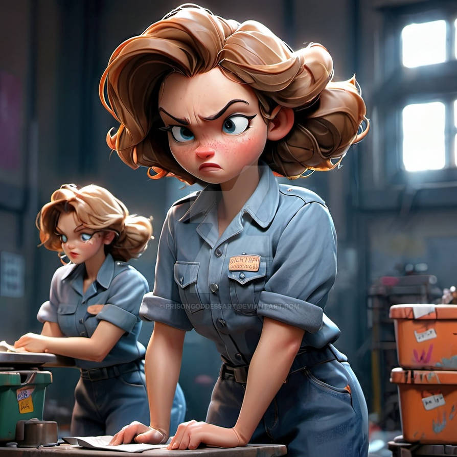 Female Inmates Animation Inmate #1808024/3 by PrisonGoddessArt on DeviantArt