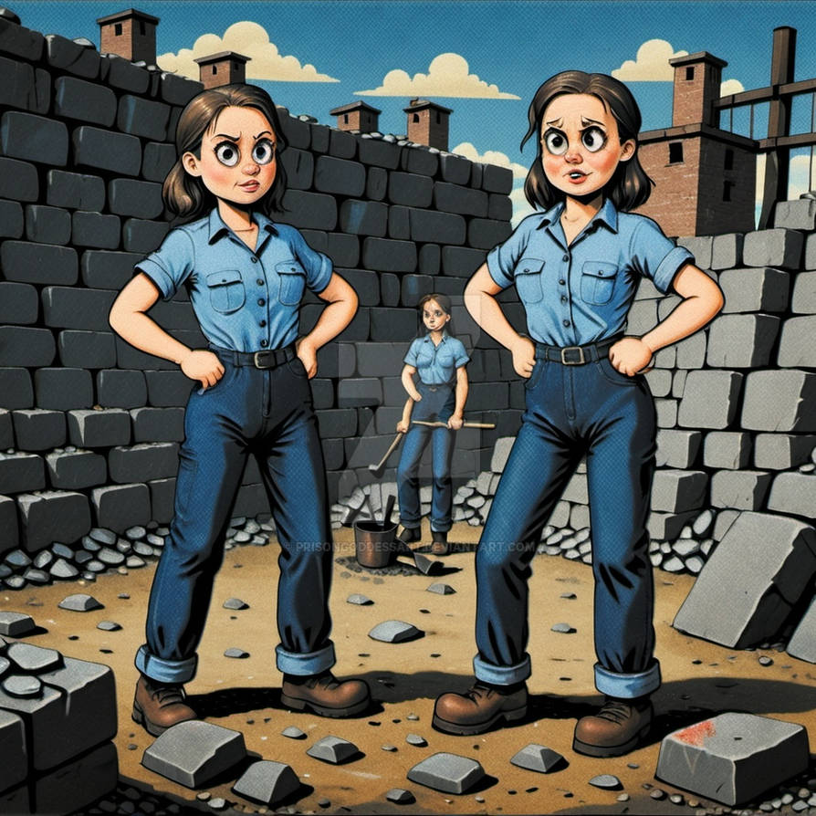 inmate in work 2 by PrisonGoddessArt on DeviantArt