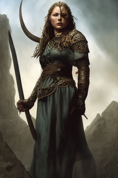 Viking Shield Maiden by Druna0156 on DeviantArt