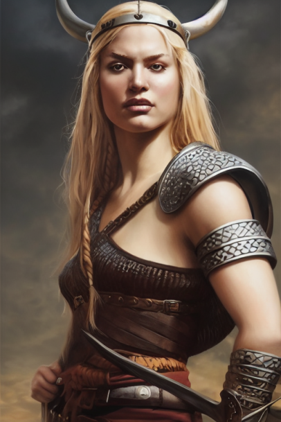 Viking Shield Maiden by Druna0156 on DeviantArt