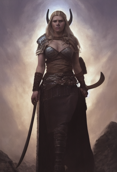 Viking Shield Maiden by Druna0156 on DeviantArt