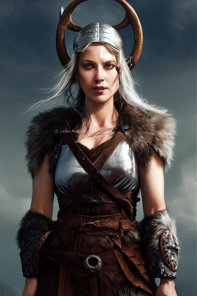 Vikings : Lagherta the shield maiden by fredrickruntu on DeviantArt