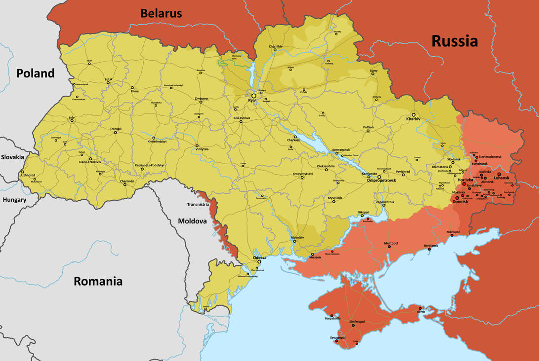 Current State of the Russian Invasion of Ukraine by MrCactus04 on ...