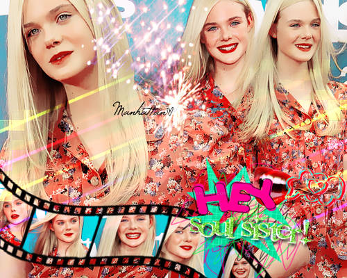 blend.- Elle Fanning.