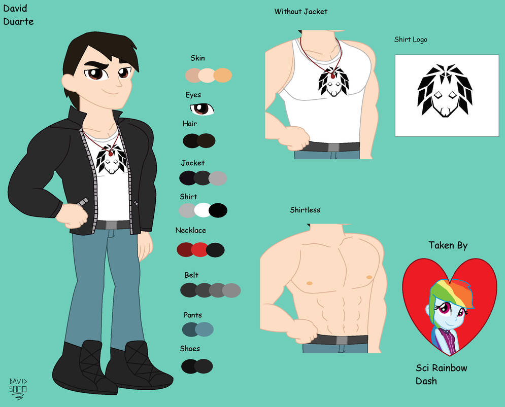 David 2020 Ref Sheet by XxDavid5000xX on DeviantArt