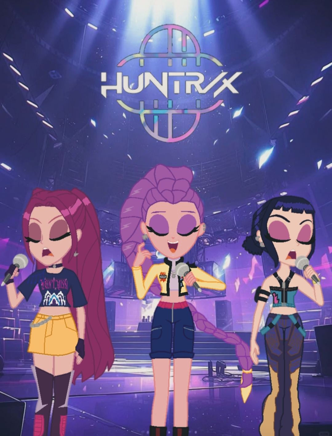 Huntrix Move Huntrix by XxDavid5000xX on DeviantArt