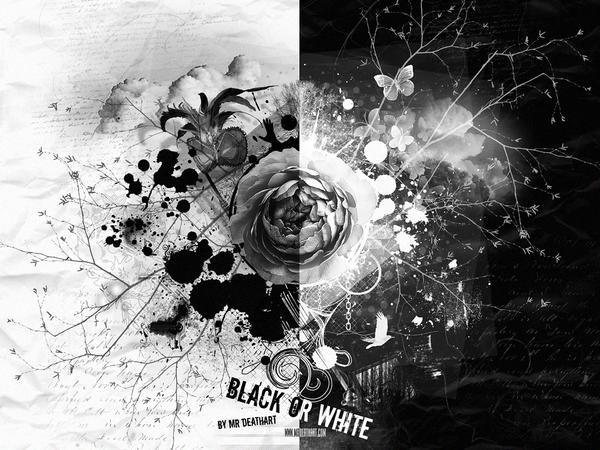 Black or White wallpaper 2 by MrDeathArt on DeviantArt