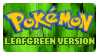 Stamp - PKMN LeafGreen Version by kaitoupirate