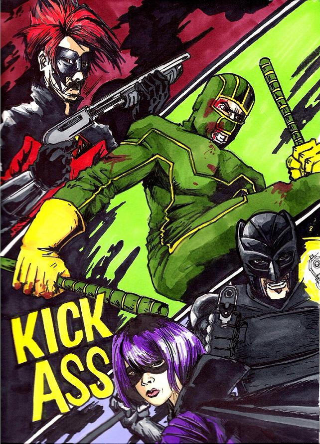 Kick Fan Deviantart KICK-ASS by sfumato21 on DeviantArt