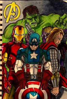 Avengers Doodle