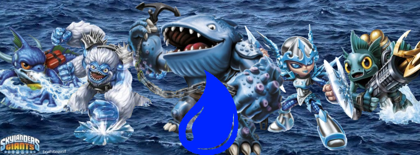 Water Skylanders Facebook Cover