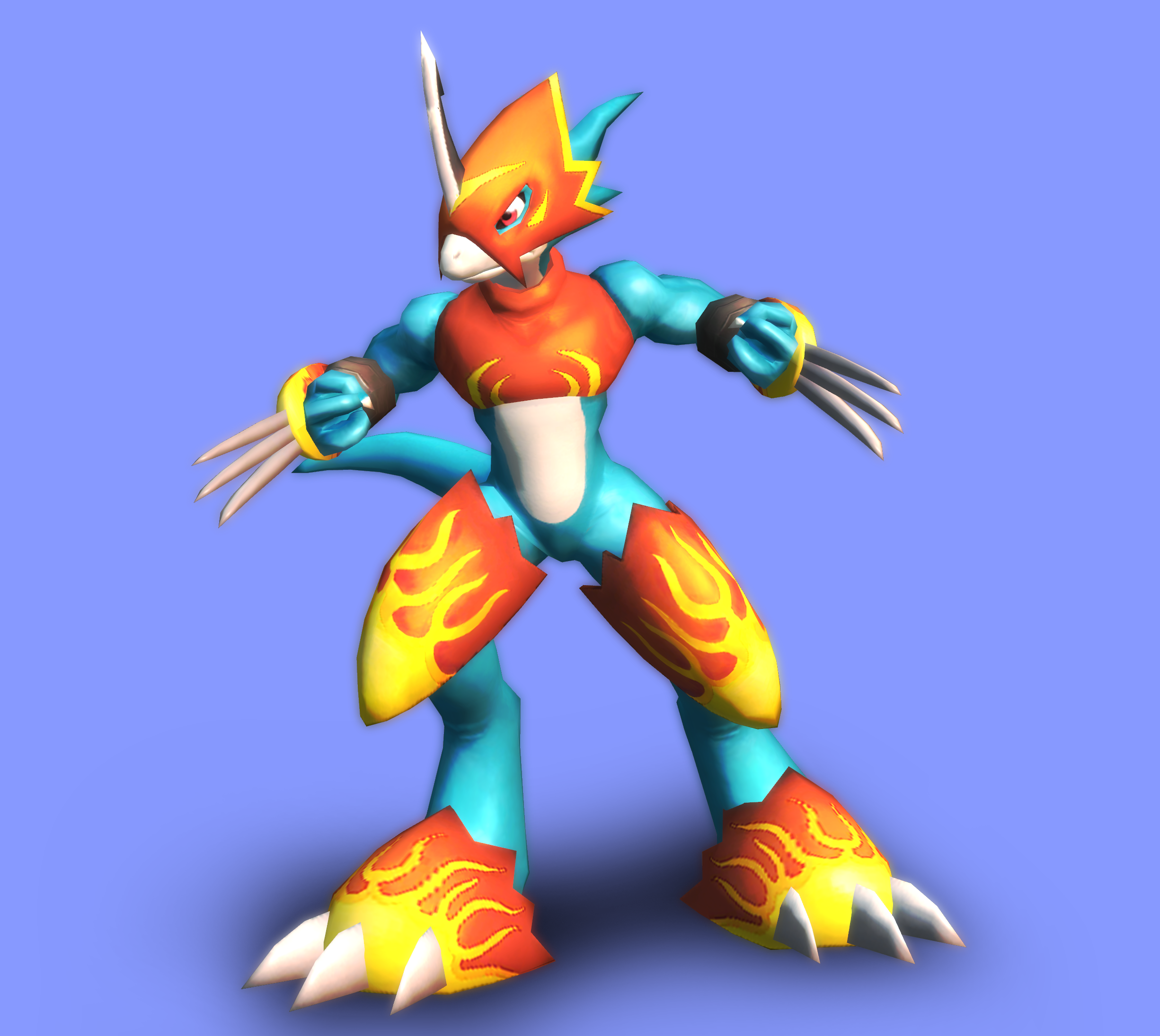 Flamedron Flamedramon Ready by AniaDawson on DeviantArt