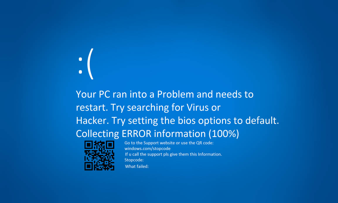 Bsod (example) by Daily-Lucaria on DeviantArt
