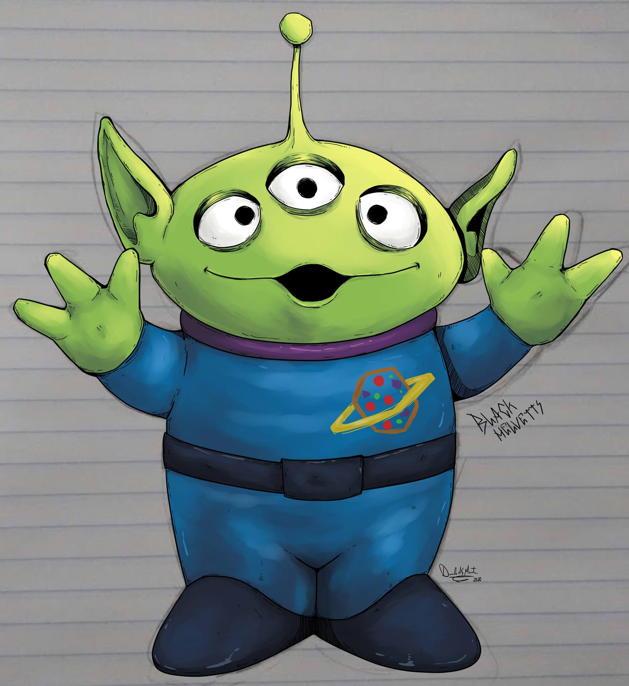 Alien/Notebook by BlackHelvetti2020 on DeviantArt