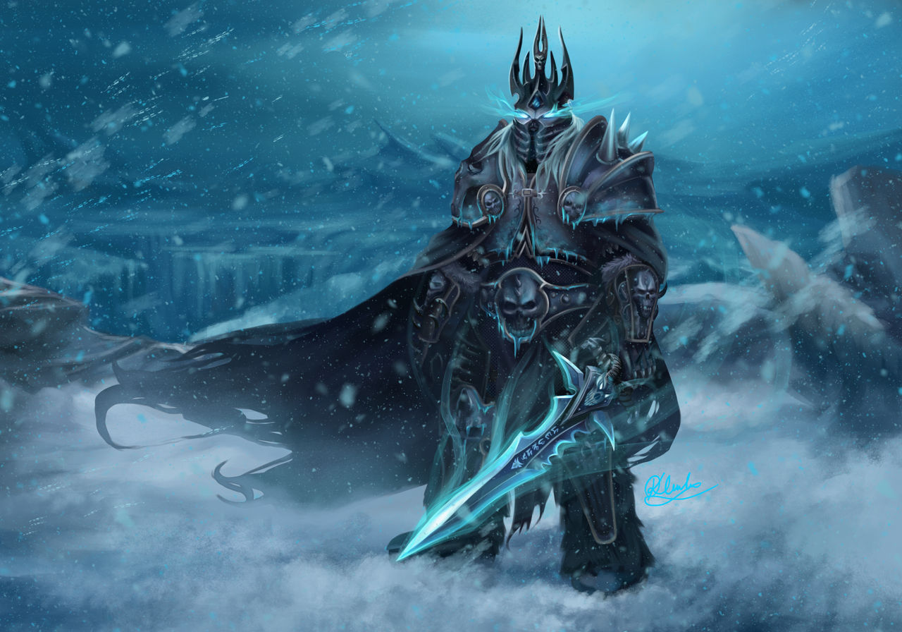 Arthas The Lich King By Neviia On DeviantArt arthas-the-lich-king-by-neviia-on-deviantart