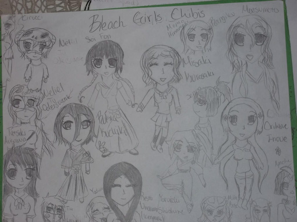 Bleach Girls Chibis