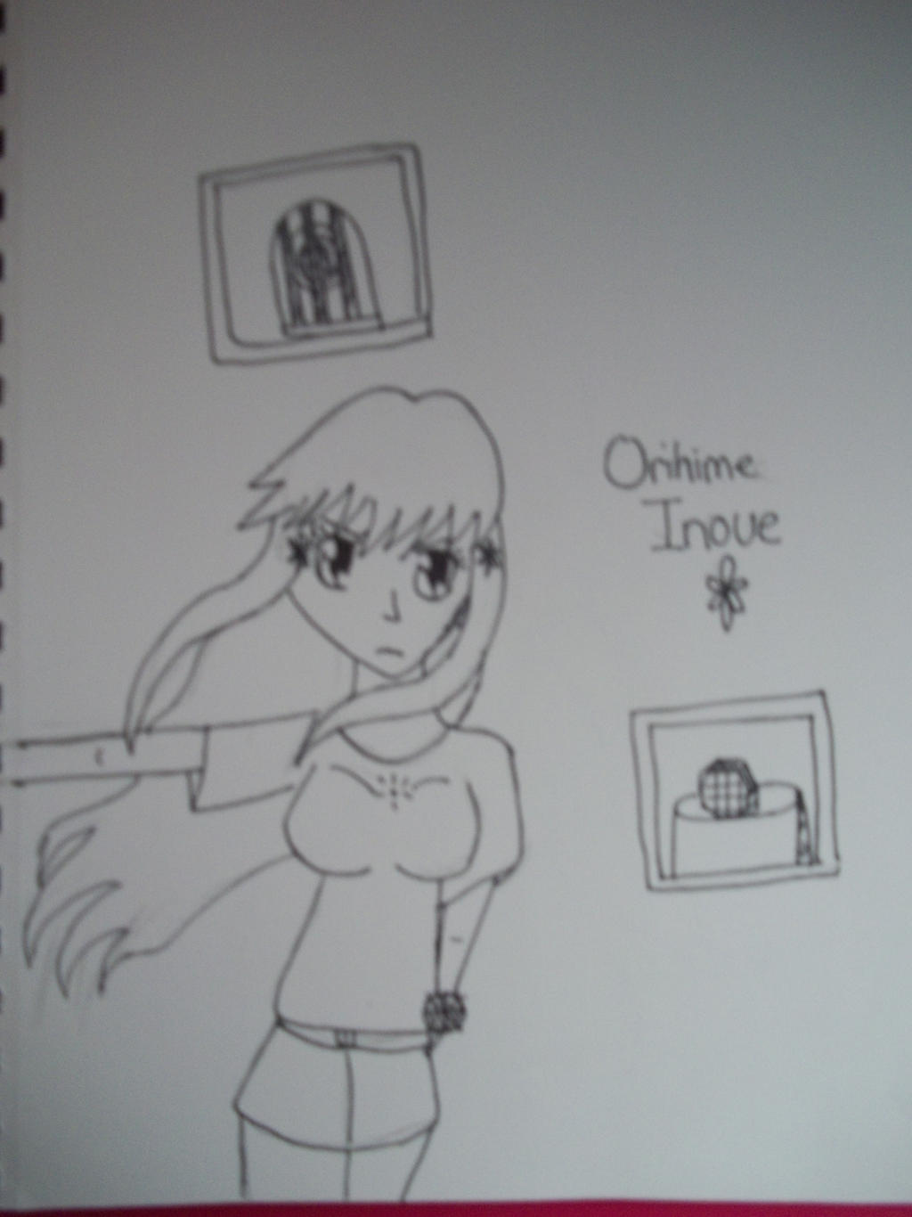 Inoue Orihime Line Art