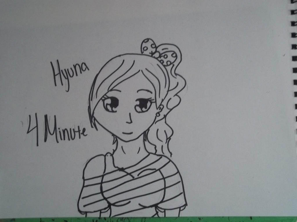 Hyuna from 4 Minute