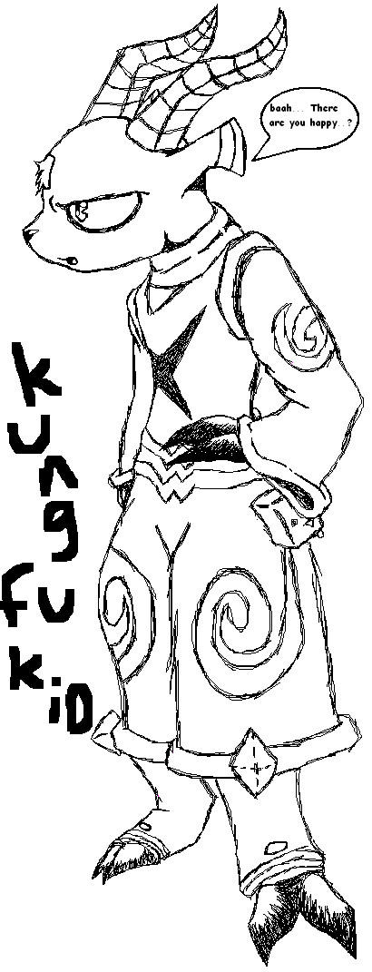 Goat Fu Kung-Fu Kid 'Goat-Fu' by KikioPreductions123 on DeviantArt