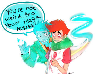 MEGA NORMAL! :Dude, That's My Ghost!: