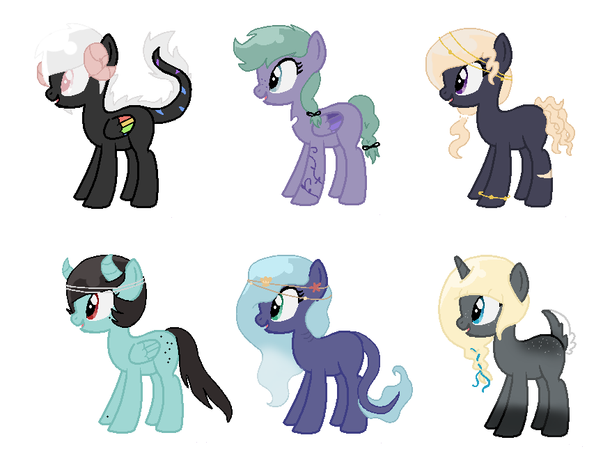 Song Inspired Pony Adopts CLOSED (Cheap) 3