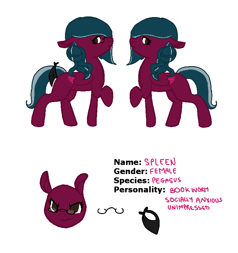 Spleen Ref. Sheet by acervine on DeviantArt
