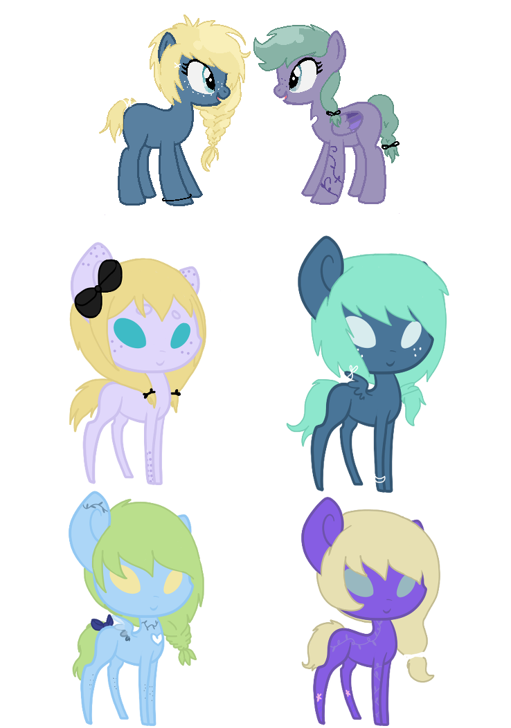 Starnacat's ponies BREEDABLE ADOPTS CLOSED