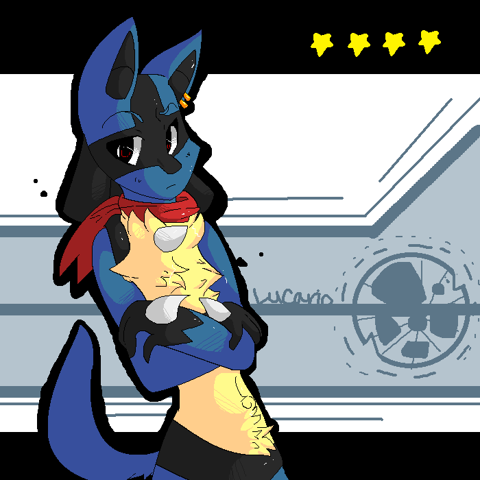 Lucario I failed you....