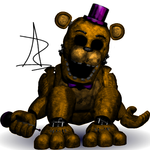 Springlock Suits - Withered Freddy Fnaf Ar Png,Freddy Fazbear's Pizza Logo  - free transparent png images 