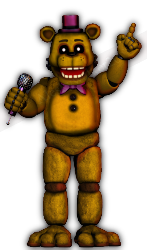 UCN Fredbear by Dumbthotticus2468 on DeviantArt