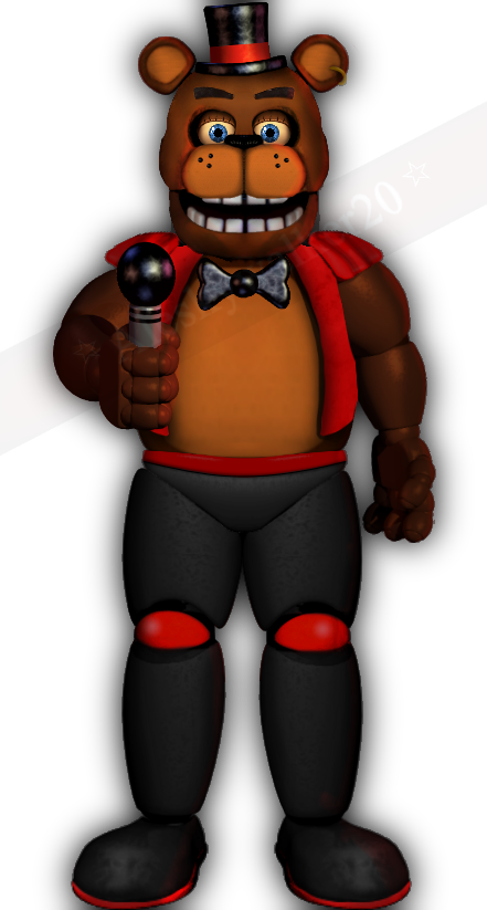 Fredbear Model (based off UCN) by JackFazbearGames on DeviantArt