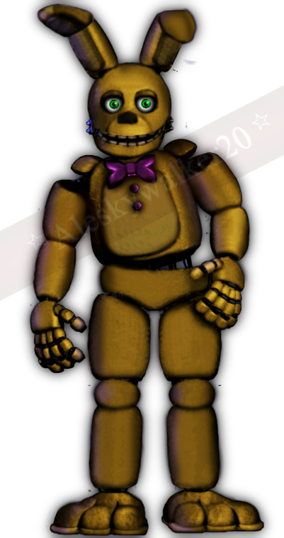 SpringBonnie V2 by Aleskywalker20 by aleskywalker20 on DeviantArt
