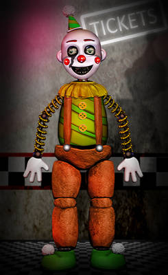 Fazbear Frights|Coils The Clown By Aleskywalker20