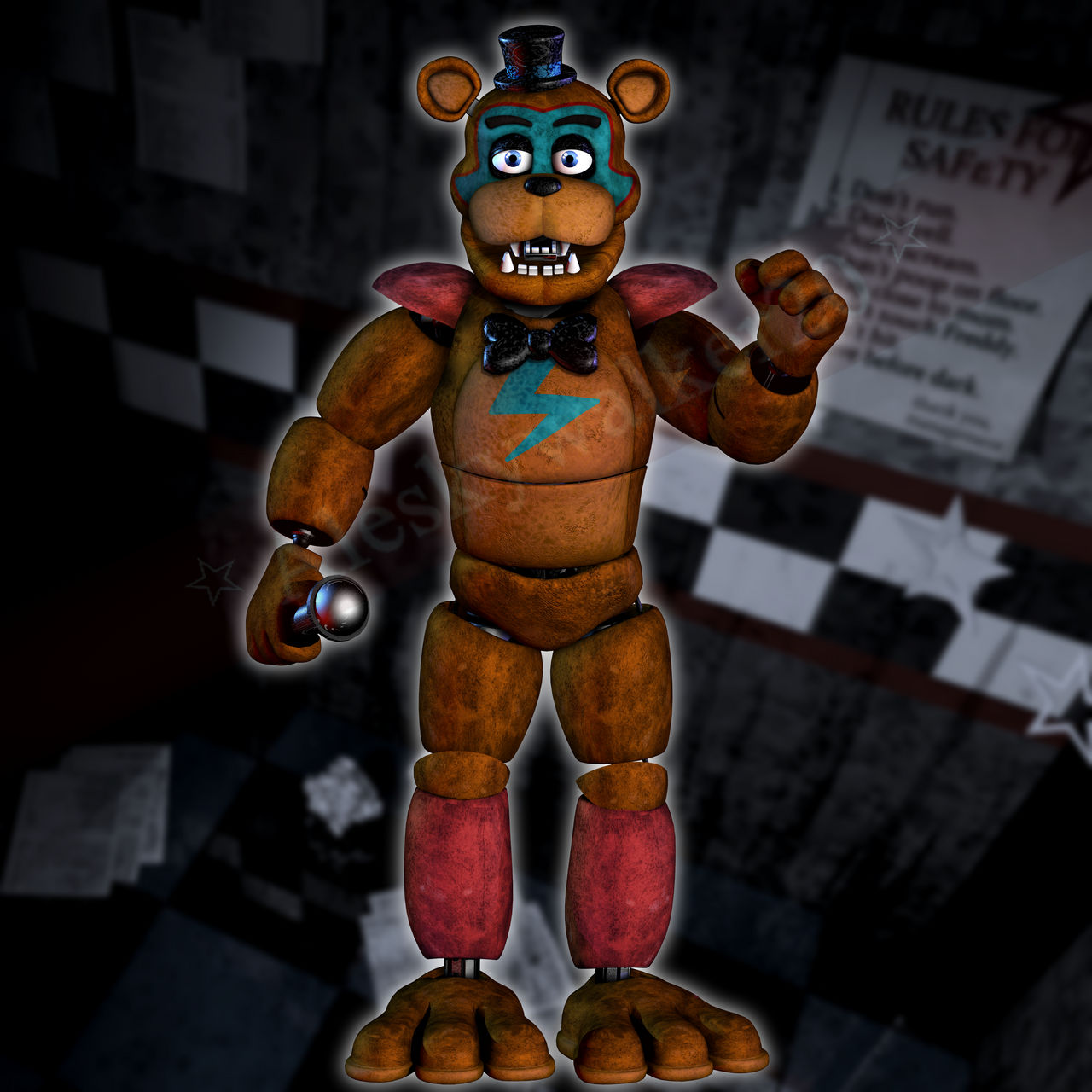 Classic Glamrock Freddy Aleskywalker20 By Aleskywalker20 On DeviantArt classic-glamrock-freddy-aleskywalker20-by-aleskywalker20-on-deviantart