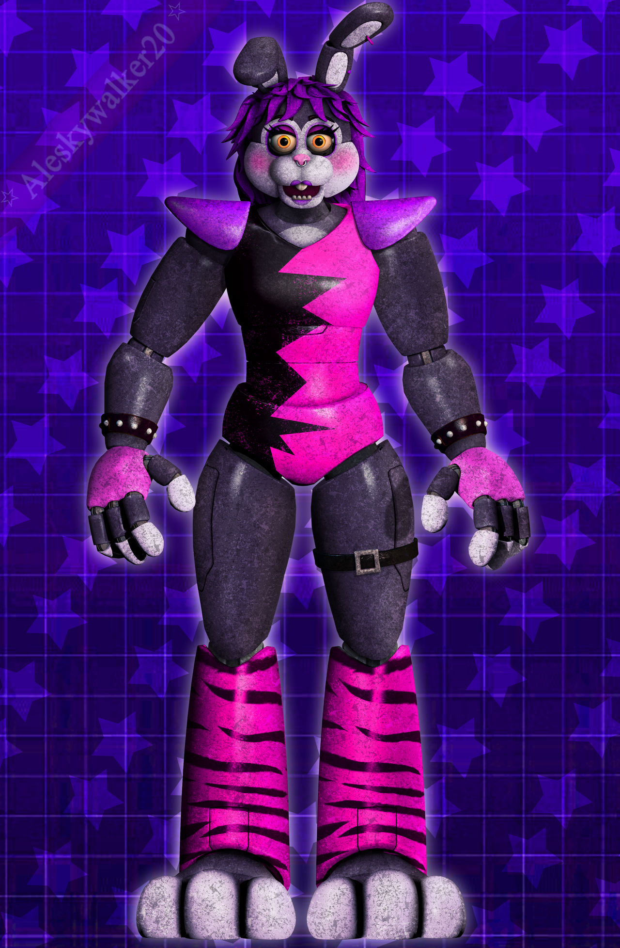 Runied F Naf Rabbit FNaF OC| Alexia The Rabbit by aleskywalker20 on DeviantArt