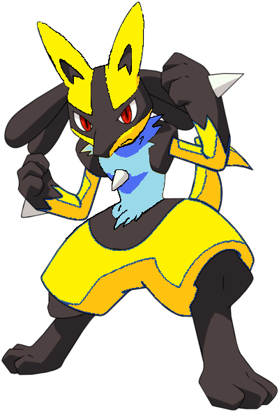 Shiny Lucario by pokemaster5461 on DeviantArt