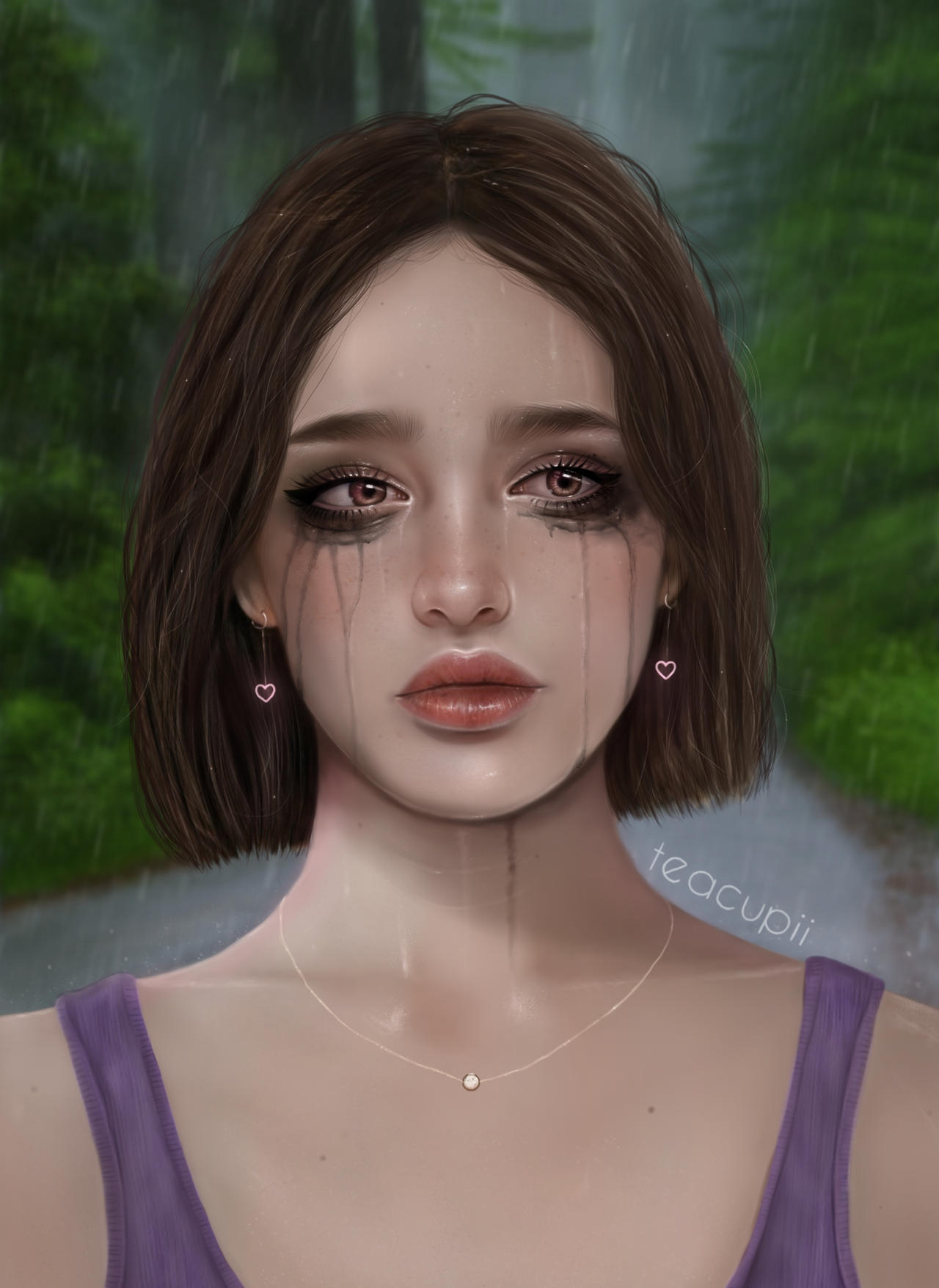 Sad Deviantart Too Sad Girl by teacupiiArt on DeviantArt